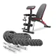 Image 1 for Набор Hop-Sport Strong 67кг со скамьей HS-1035
