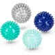 Набір масажних м'ячів Gymtek 65 мм 4 шт сіро-зелено-синій