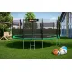 Image 12 for Батут Hop-Sport 16ft (488см) зеленый с внешней сеткой